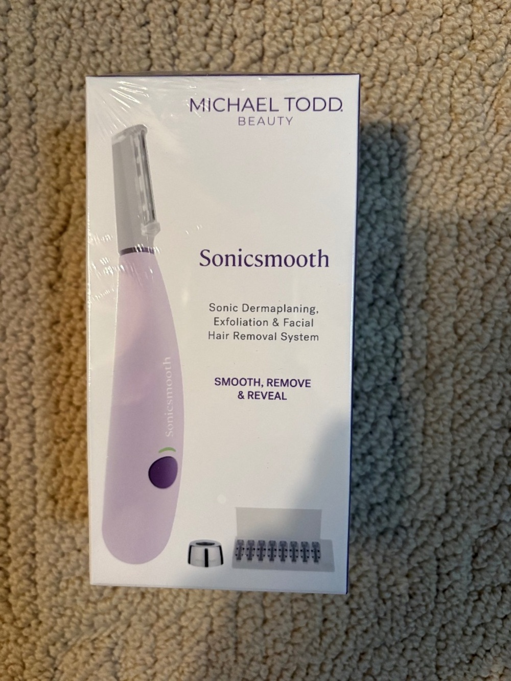 BRAND NEW SEALED Michael Todd Beauty Sonicsmooth Facial Dermaplaner